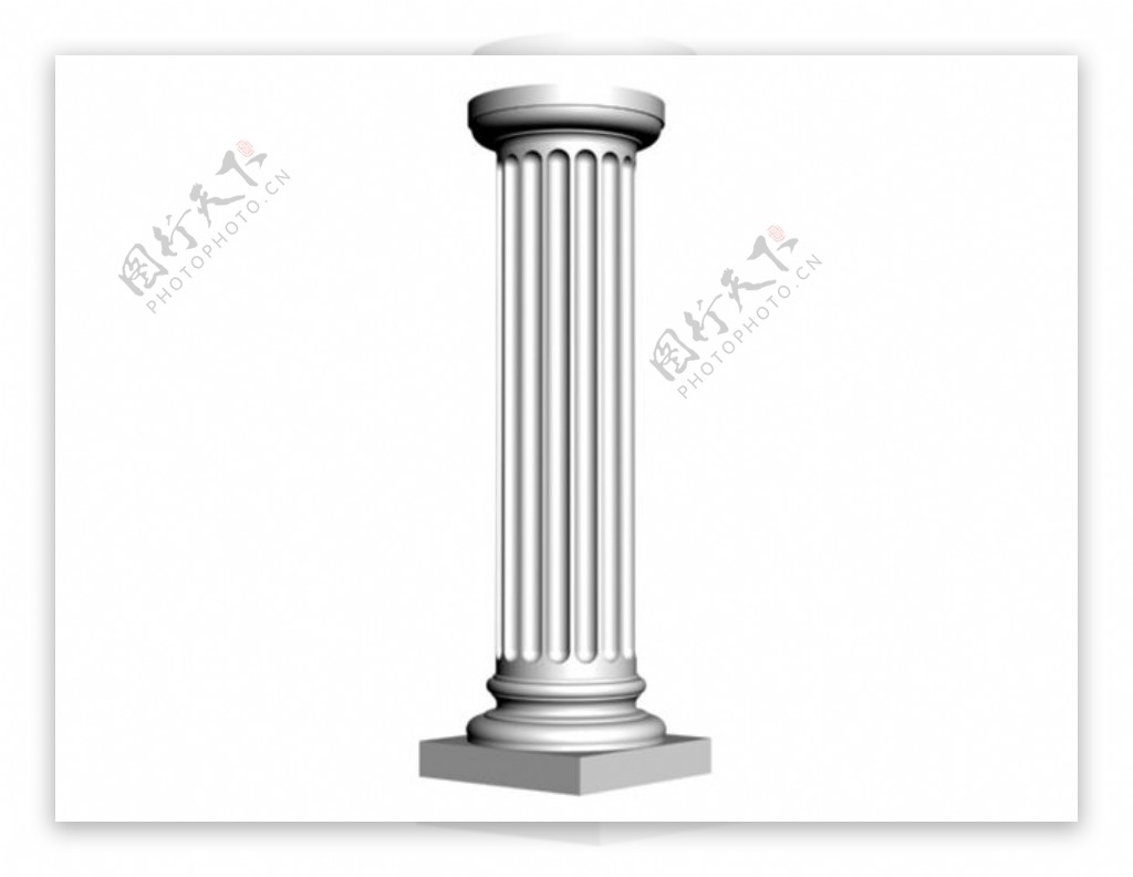 欧式柱子3模型素材