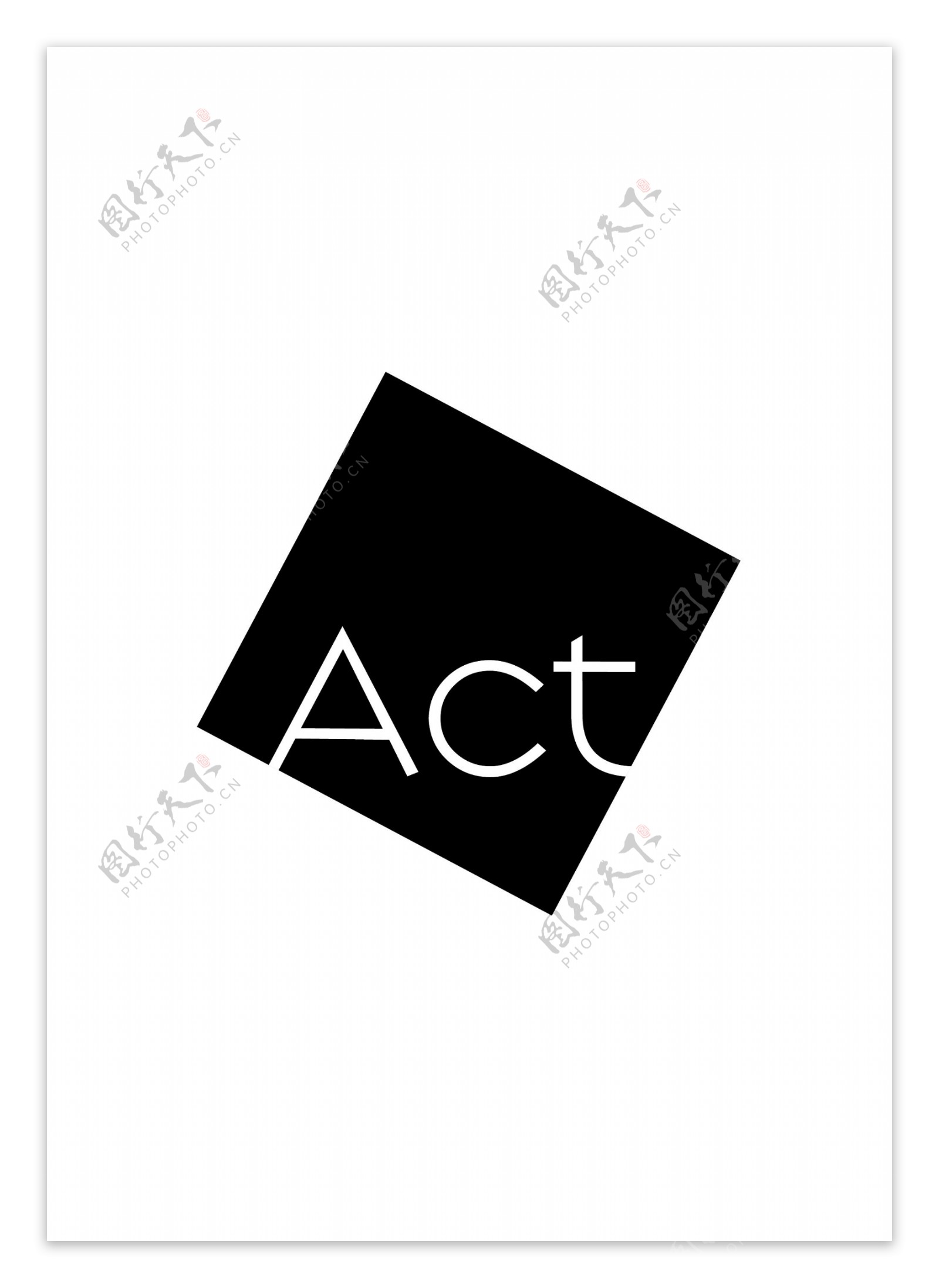 Actlogo设计欣赏Act唱片公司标志下载标志设计欣赏
