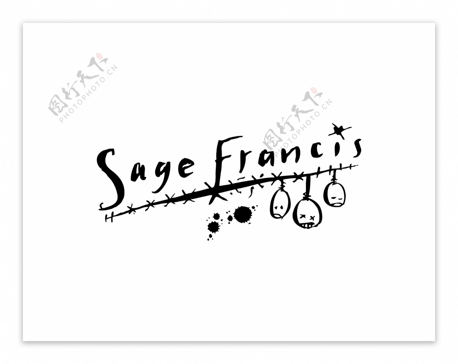 SageFrancislogo设计欣赏SageFrancis唱片公司标志下载标志设计欣赏