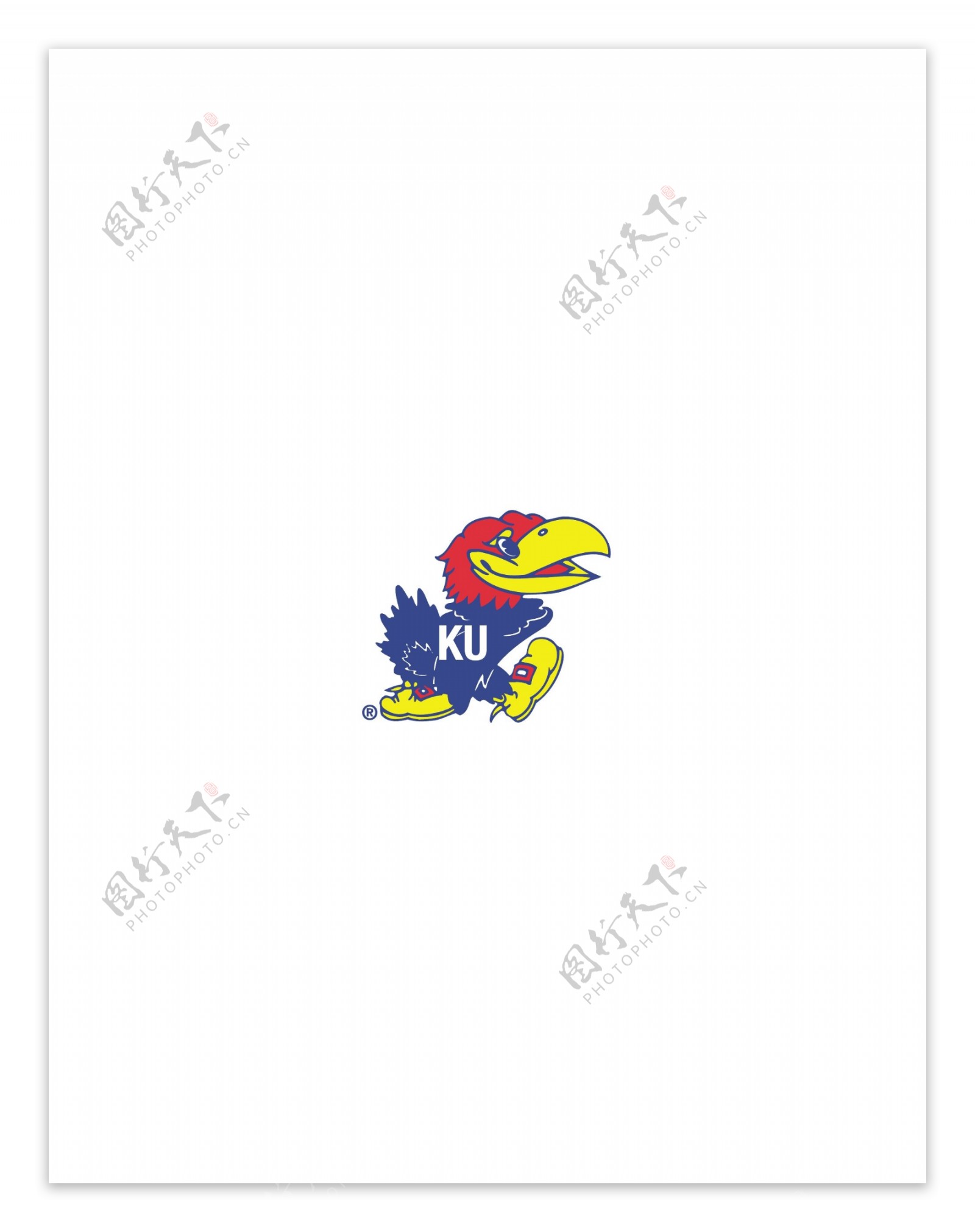 KansasJayhawkslogo设计欣赏KansasJayhawks高等学府标志下载标志设计欣赏