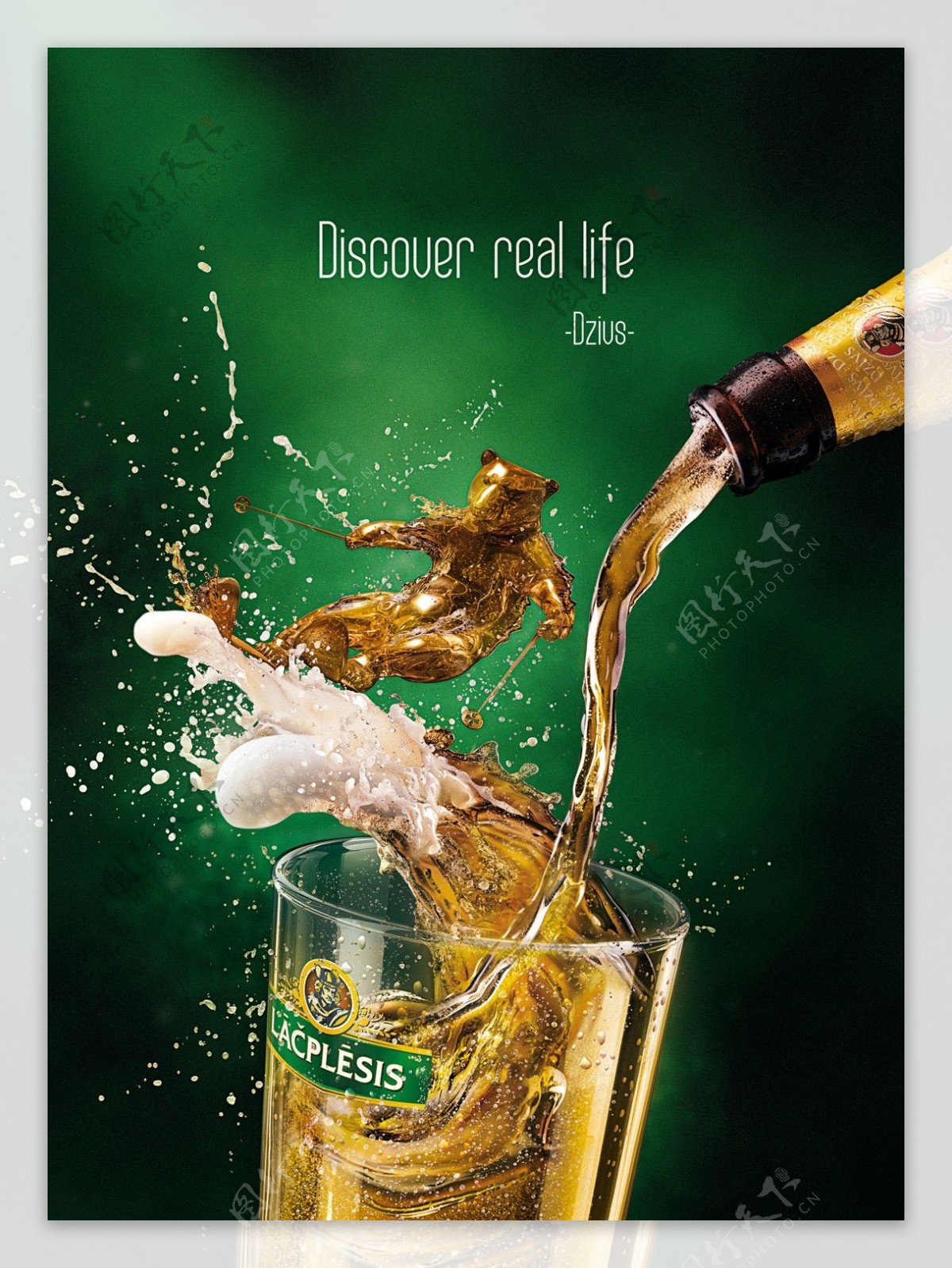 国外啤酒广告图片