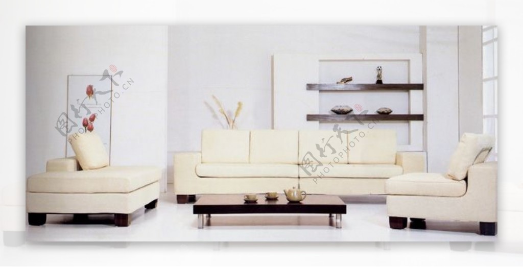 45款现代时尚3D沙发模型带材质免费下载24