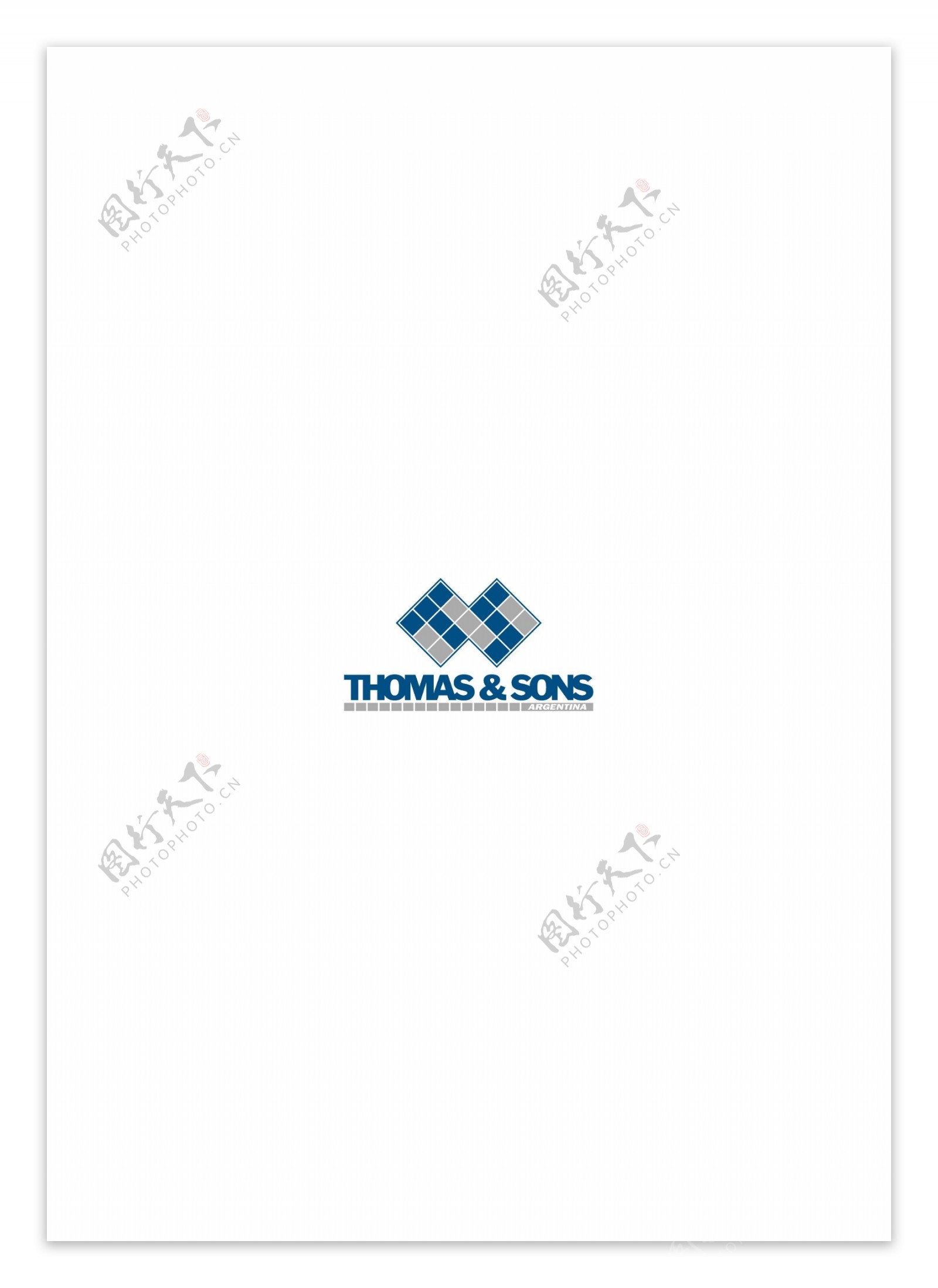 ThomasandSonslogo设计欣赏ThomasandSons服务公司LOGO下载标志设计欣赏