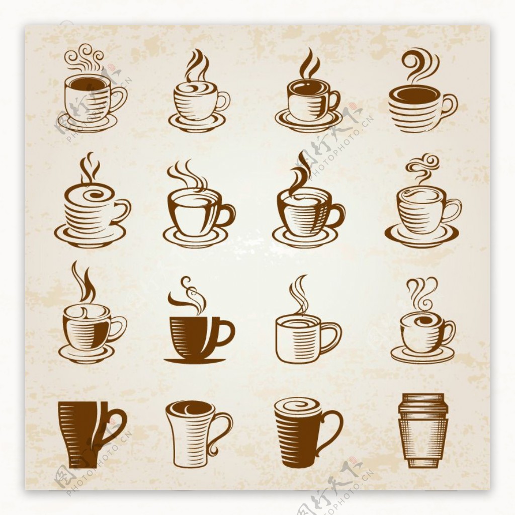 美味咖啡图片矢量素材