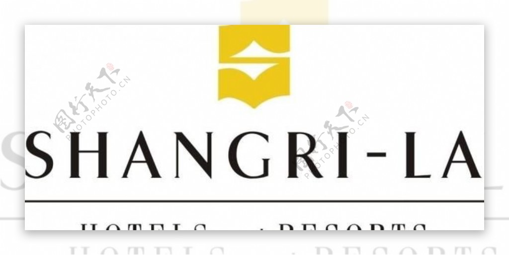 香格里拉酒店标志图片