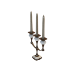 3D蜡烛模型