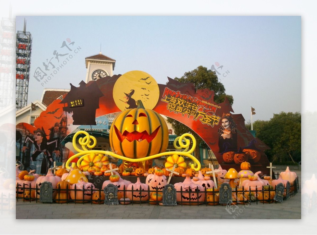 上海欢乐谷万圣节图片