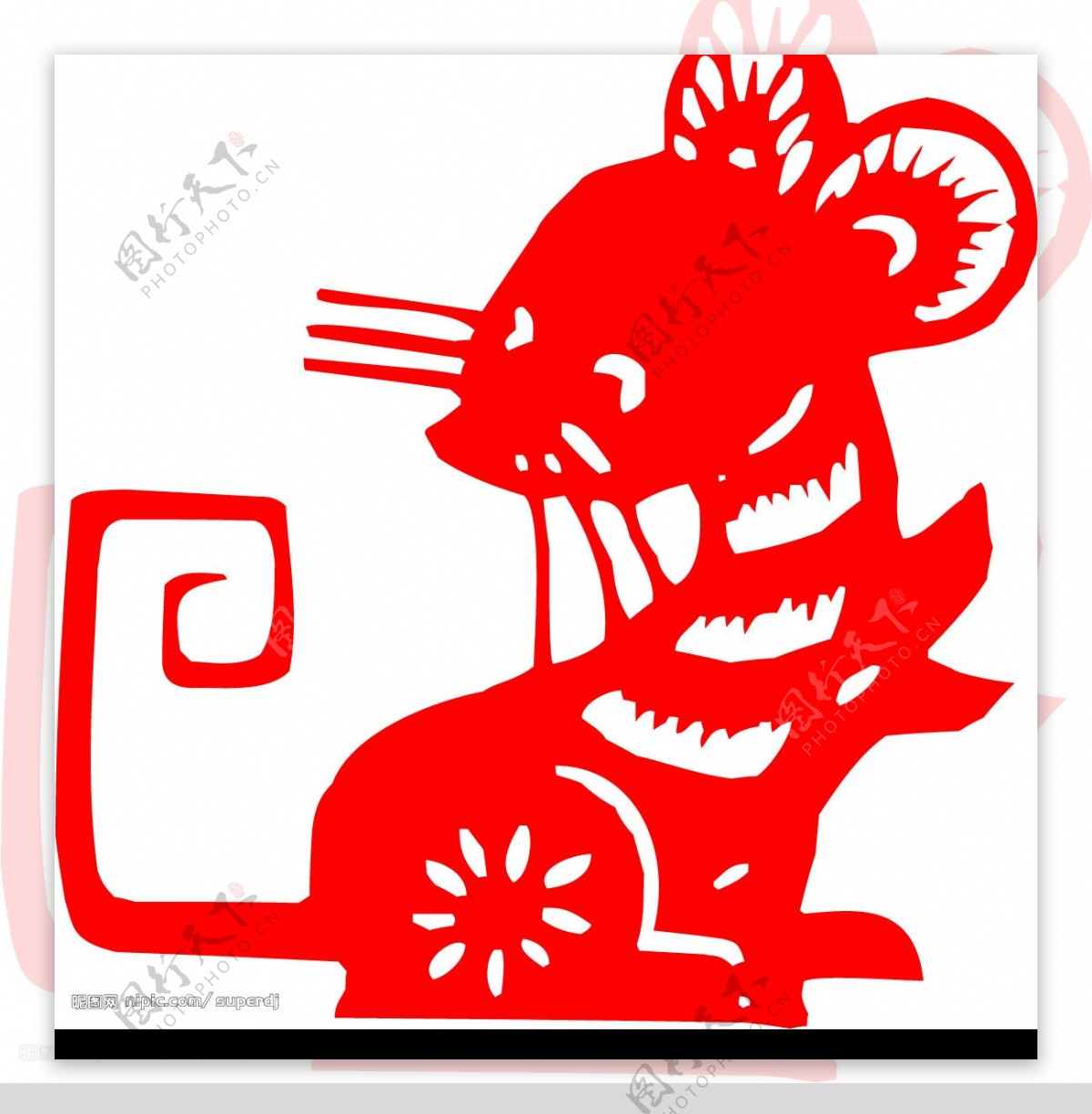 中国传统剪纸图片