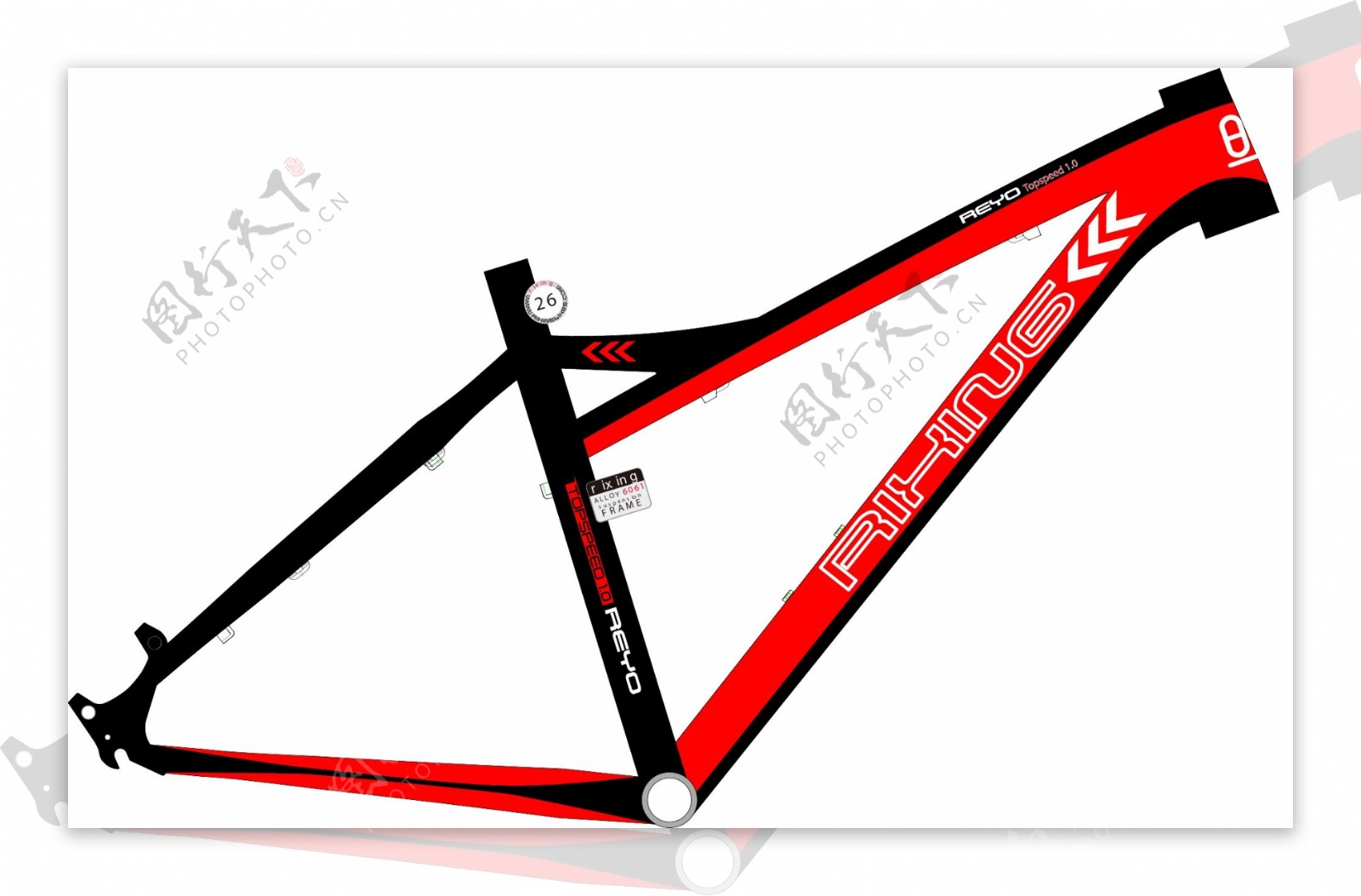自行车车身设计图片
