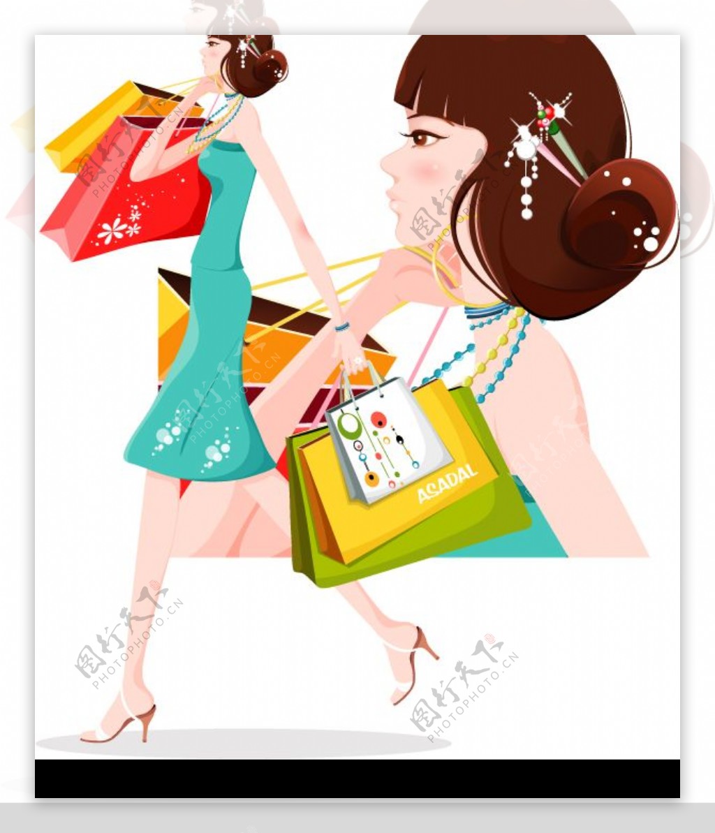 购物逛街 设计图__广告设计_广告设计_设计图库_昵图网nipic.com