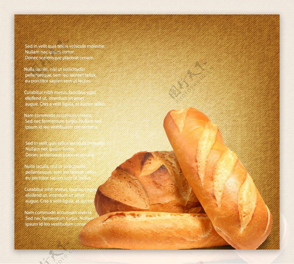 面包背景图片