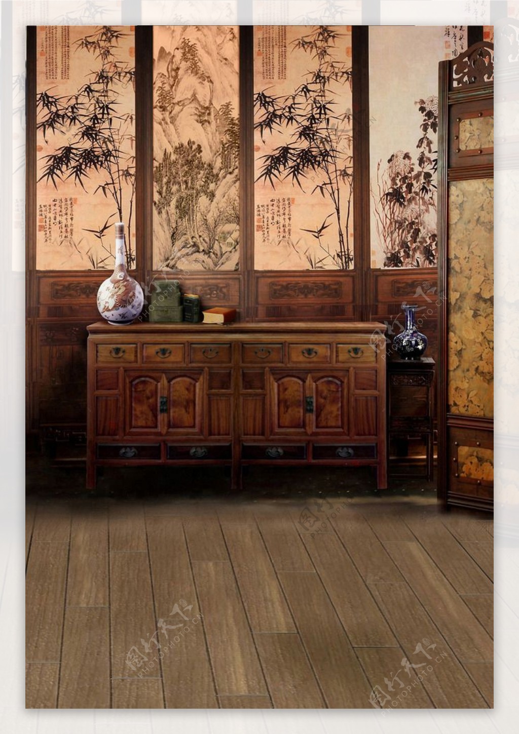 中式房间图片