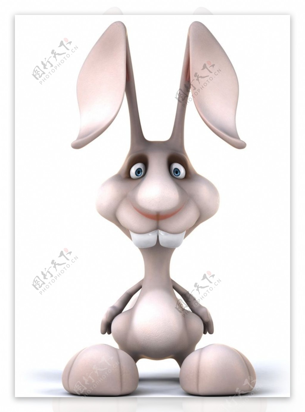 3D卡通兔子图片