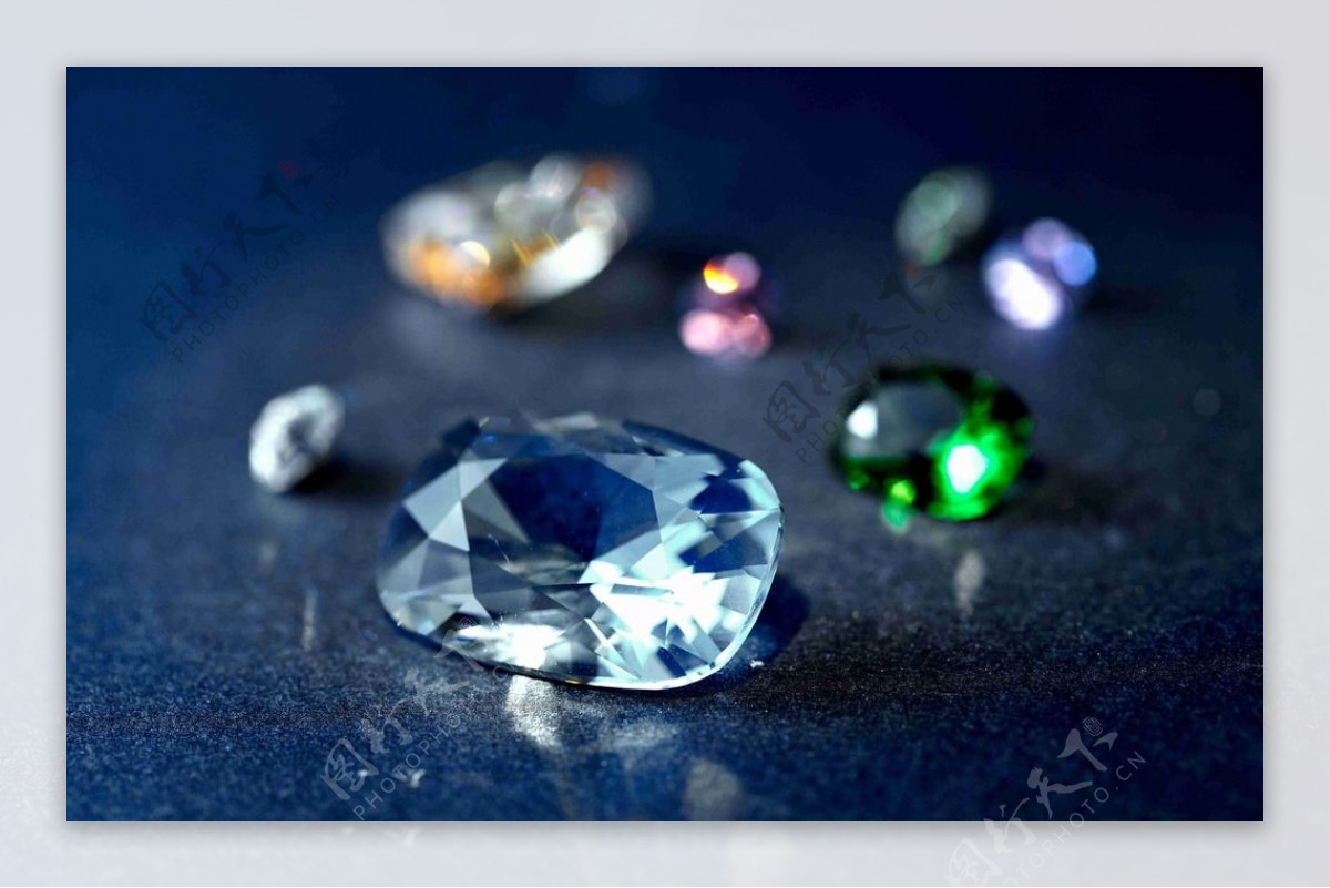 宝石珠宝钻石水晶背景图片