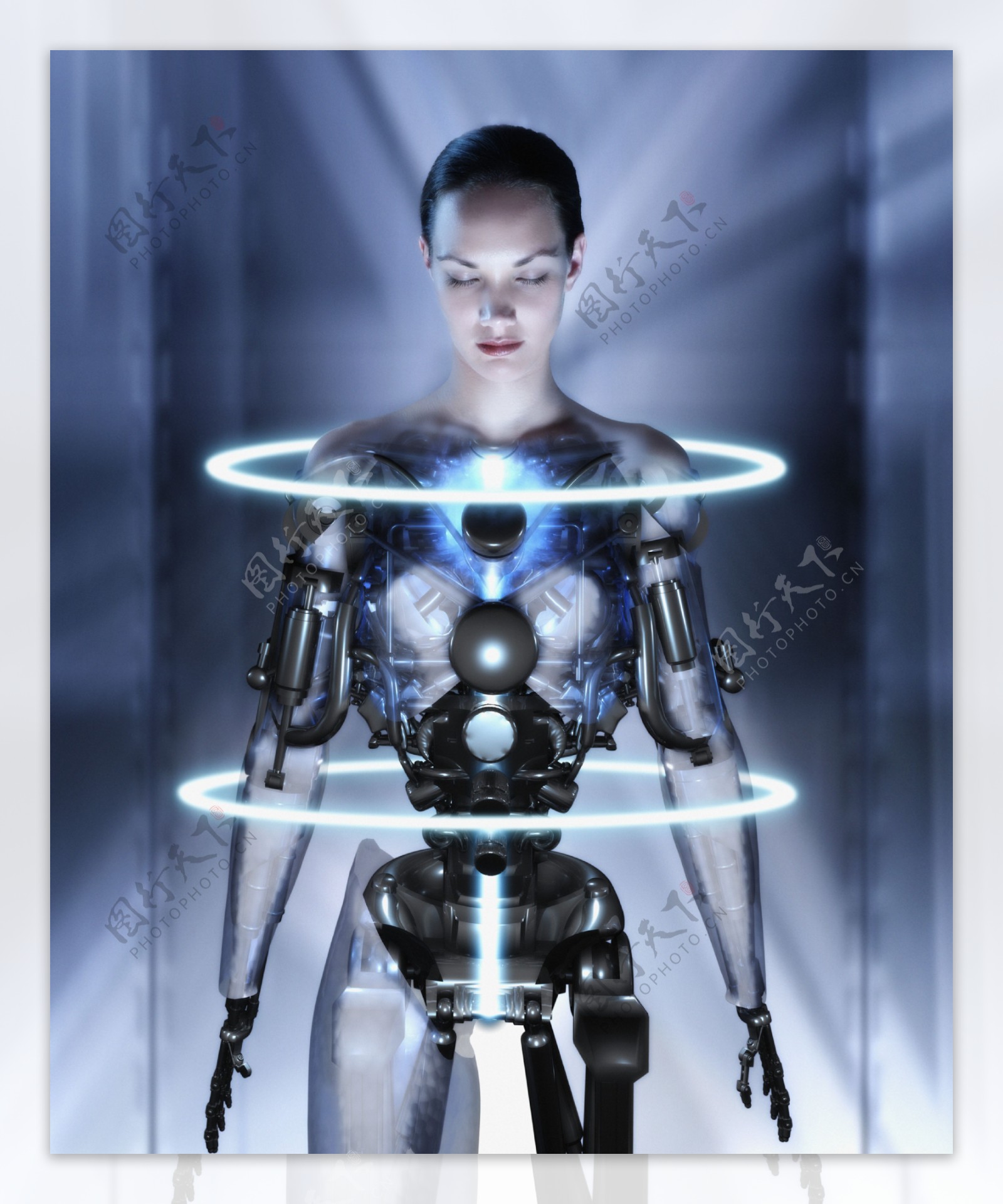 多语种人工智能仿真美女机器人女友：她是实体硅胶娃娃升级版-阿里巴巴