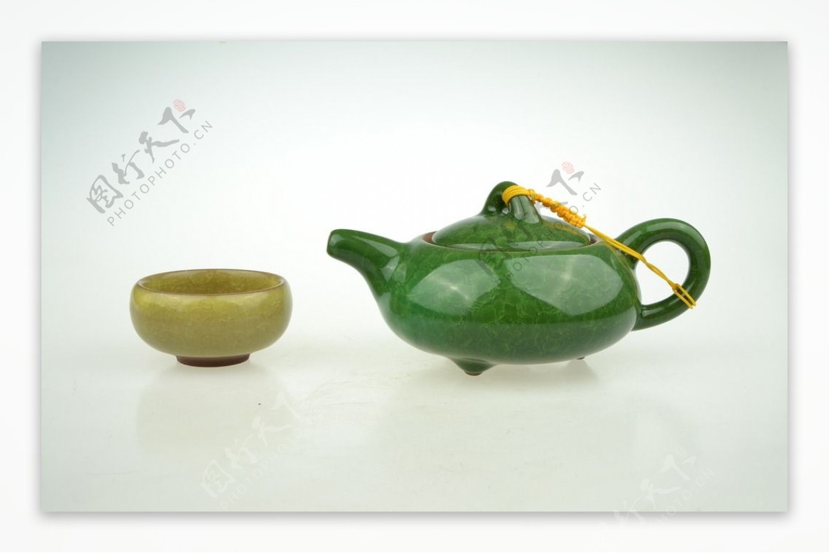 釉壶茶壶图片
