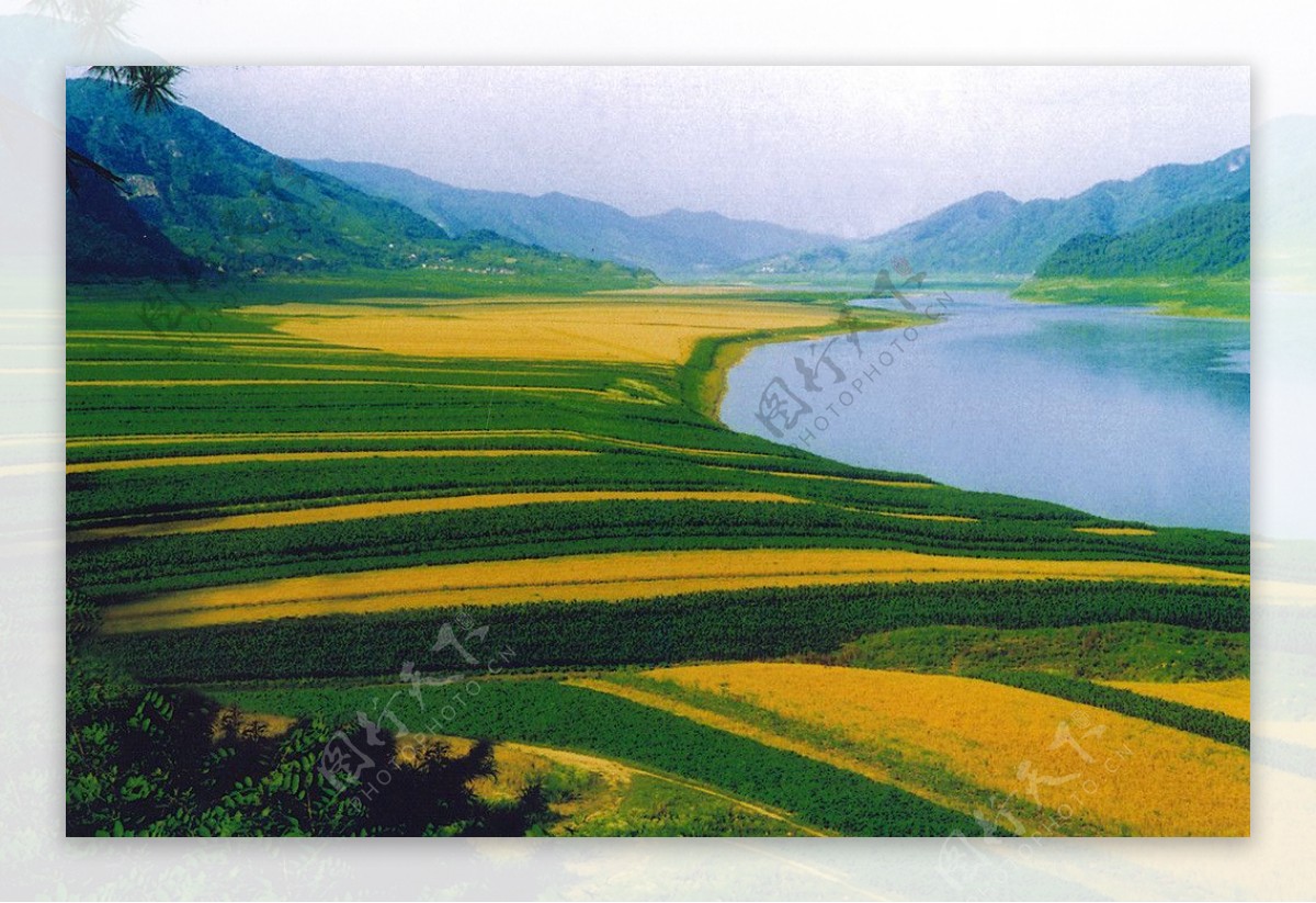 鸭绿江风景图片