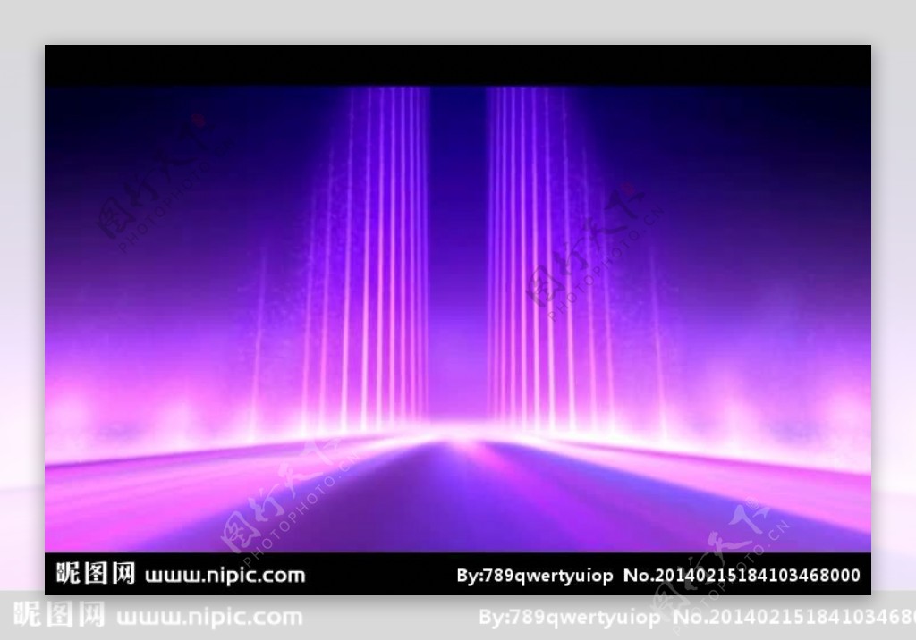 紫色粒子星光视频素材