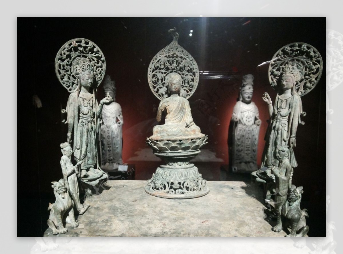 上海博物馆藏品菩萨像图片