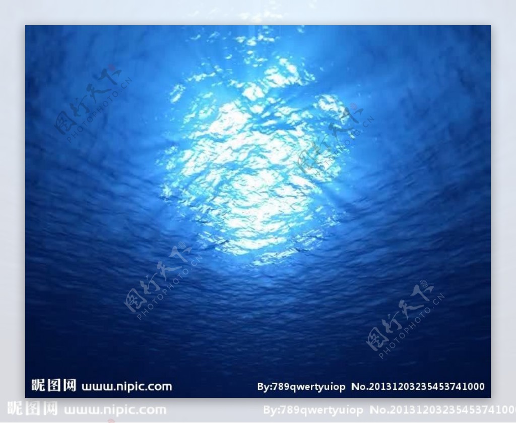 海底光效视频素材