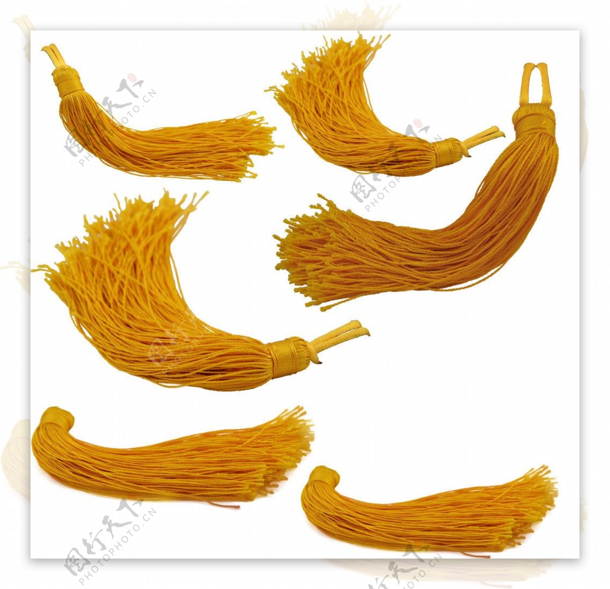 中国传统金黄色穗子图片