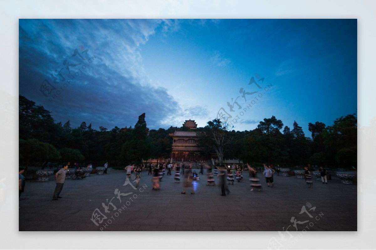 北京公园景观图片