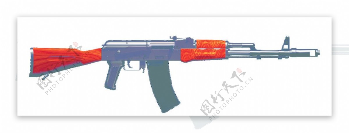 轻兵器AK74图片