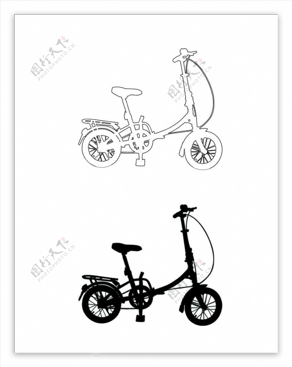 自行车小自行车图片