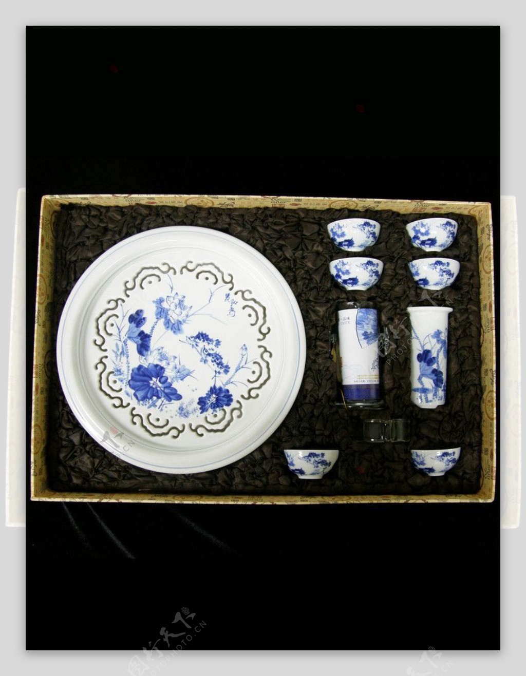 中国传统青花瓷瓷器图片