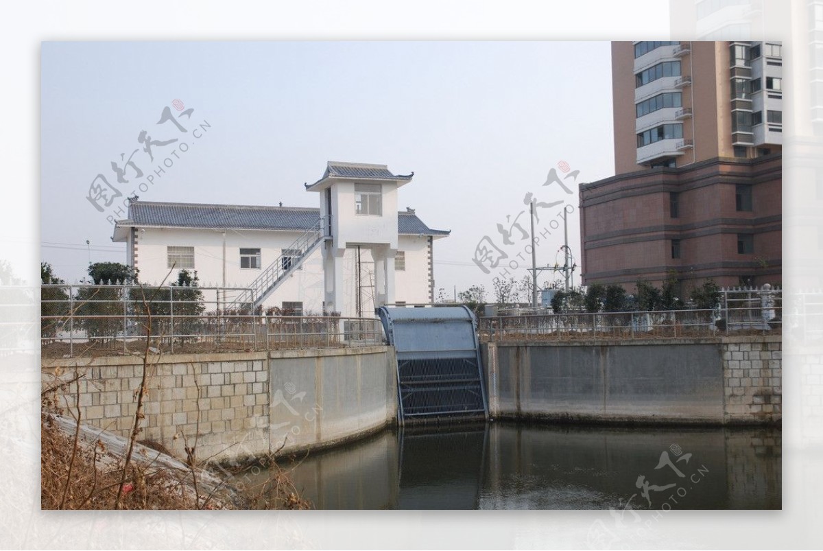 东城河泵站图片