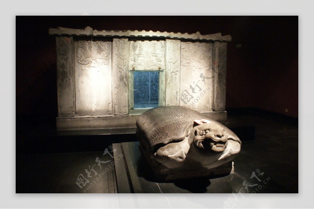 墓室棺椁图片