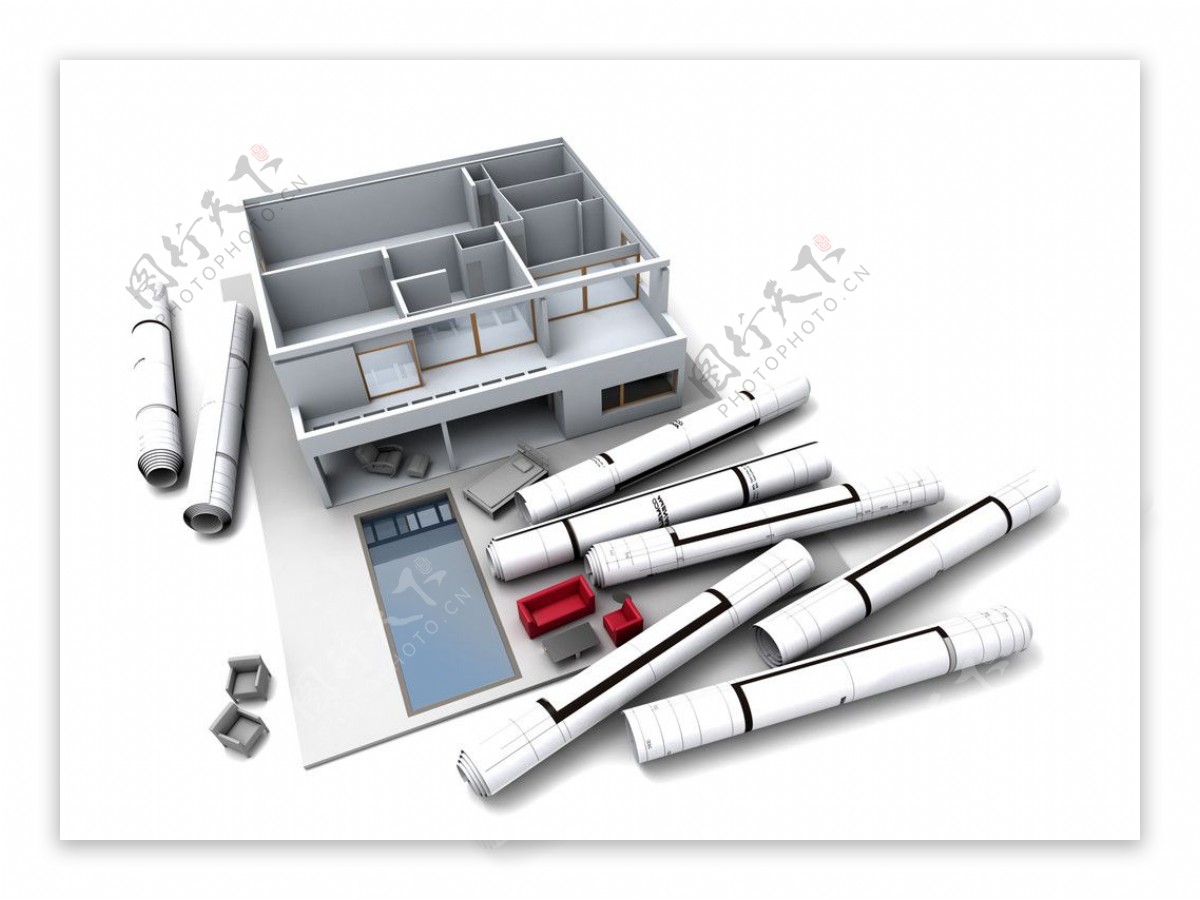 3d建筑模型图纸图片