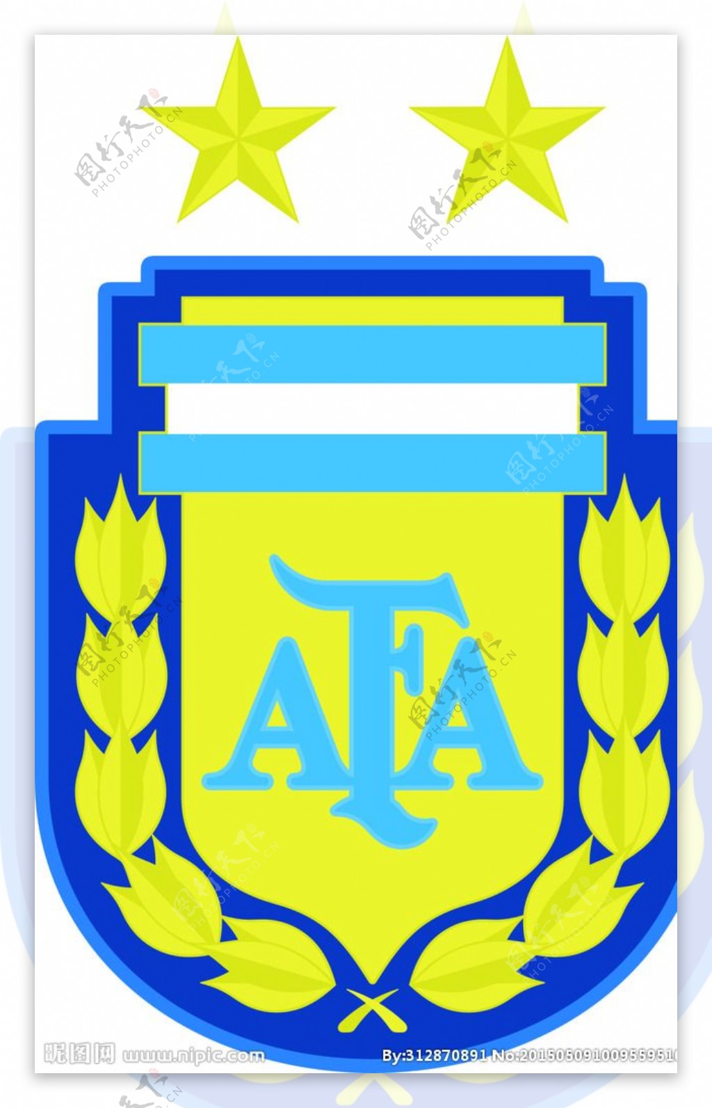 阿根廷国家足球队徽章图片