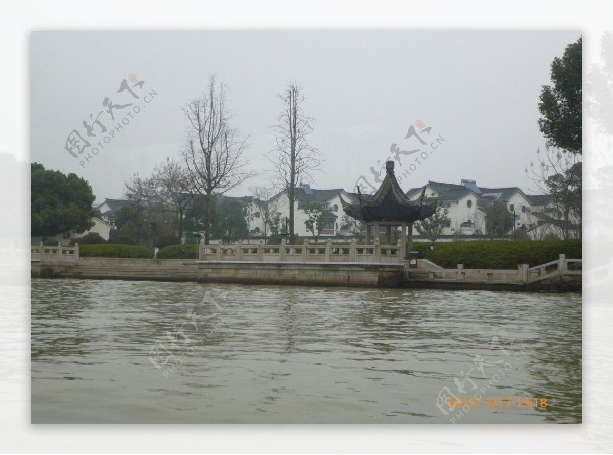 苏州护城河图片