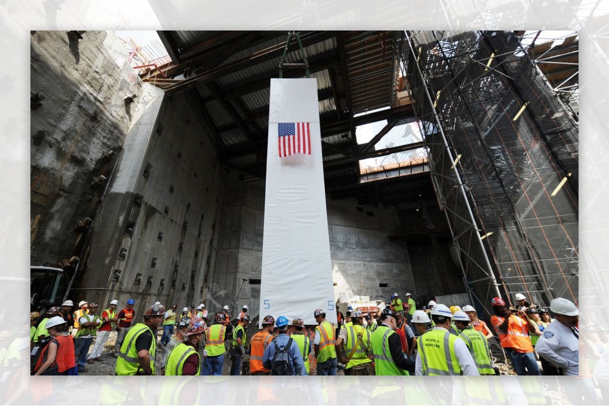 911周年纪念美国911纪念塔揭幕图片