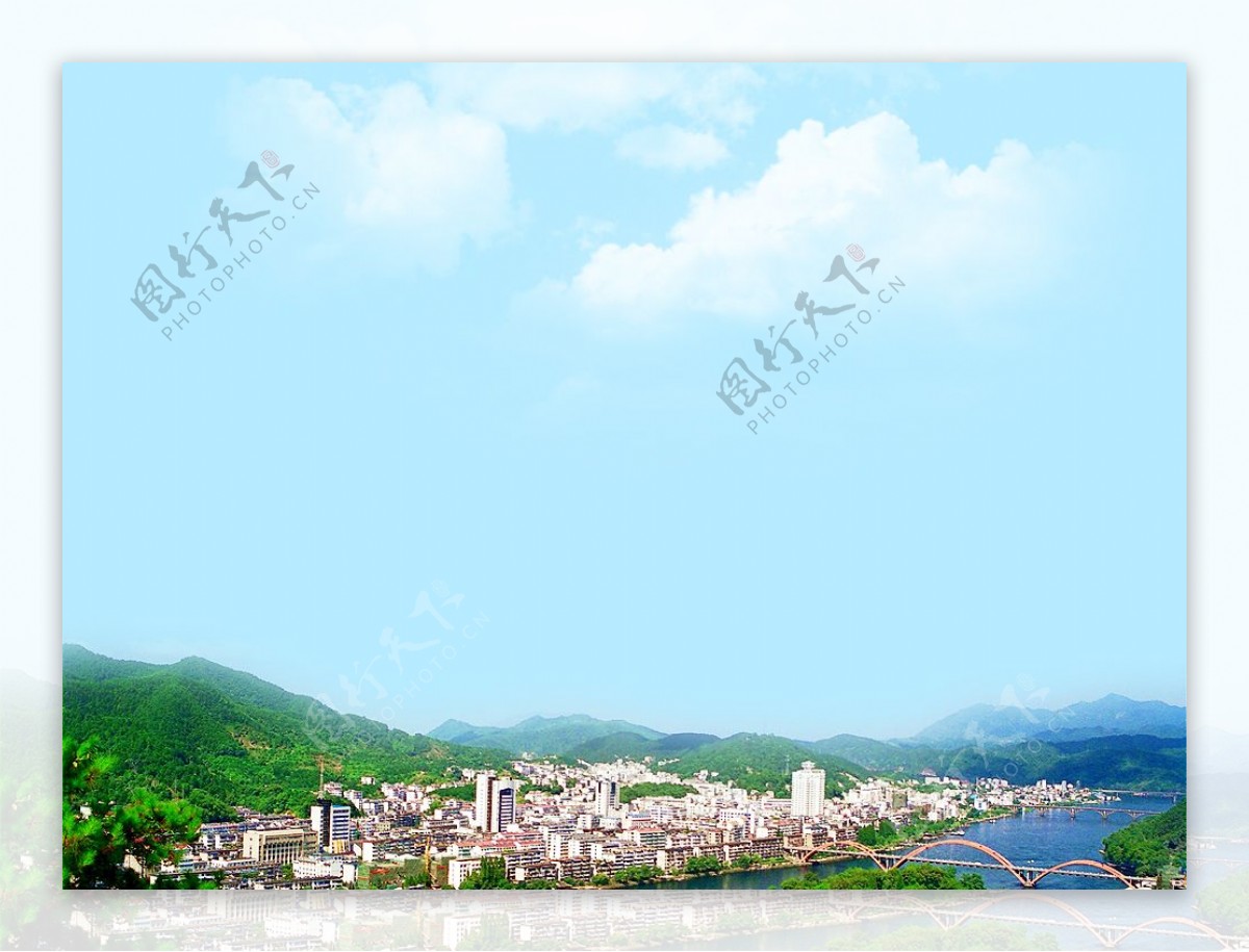 新安江风景图片