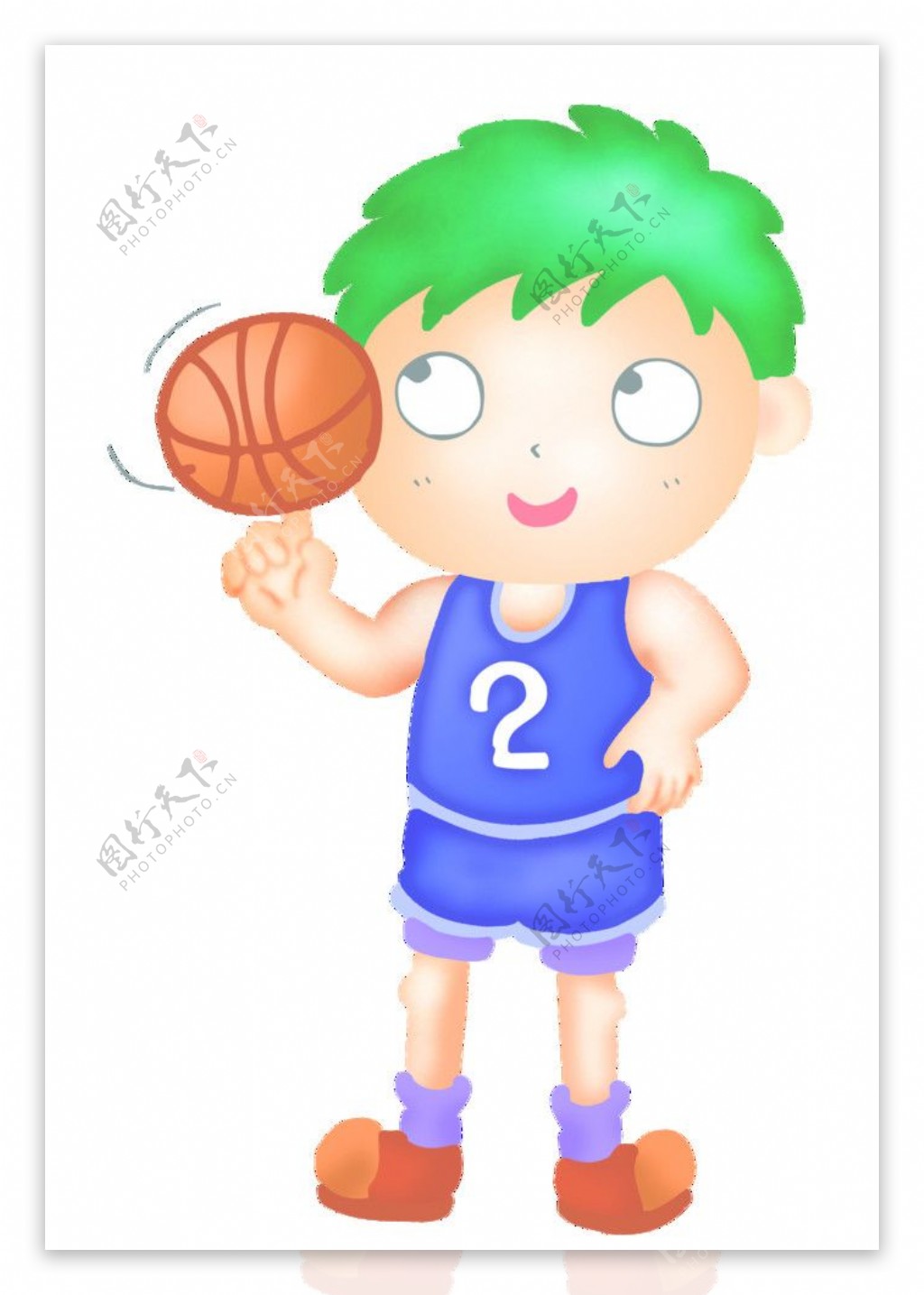篮球男孩图片