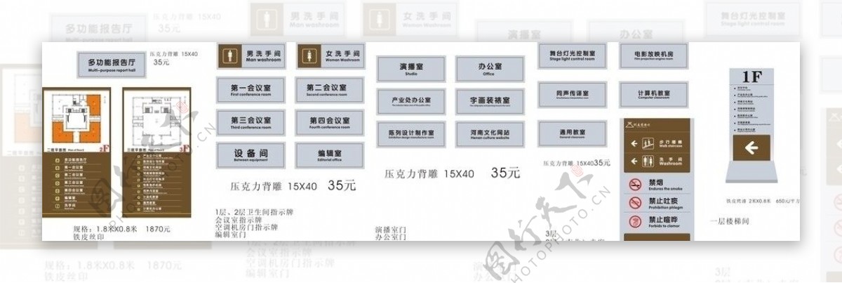 楼层指示图片