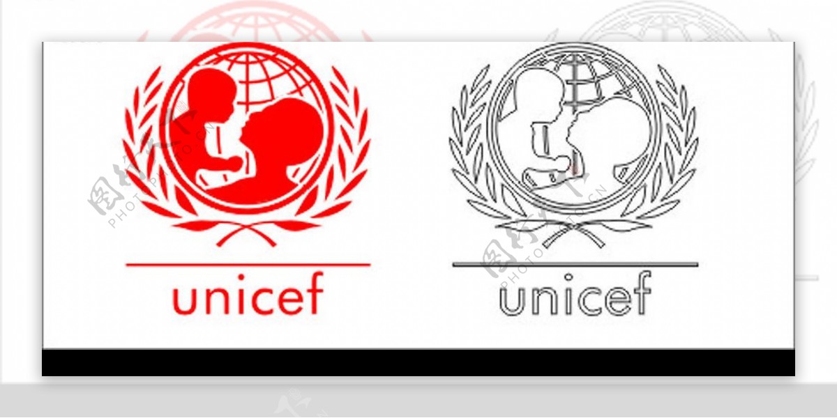 联合国儿童基金会标志图片