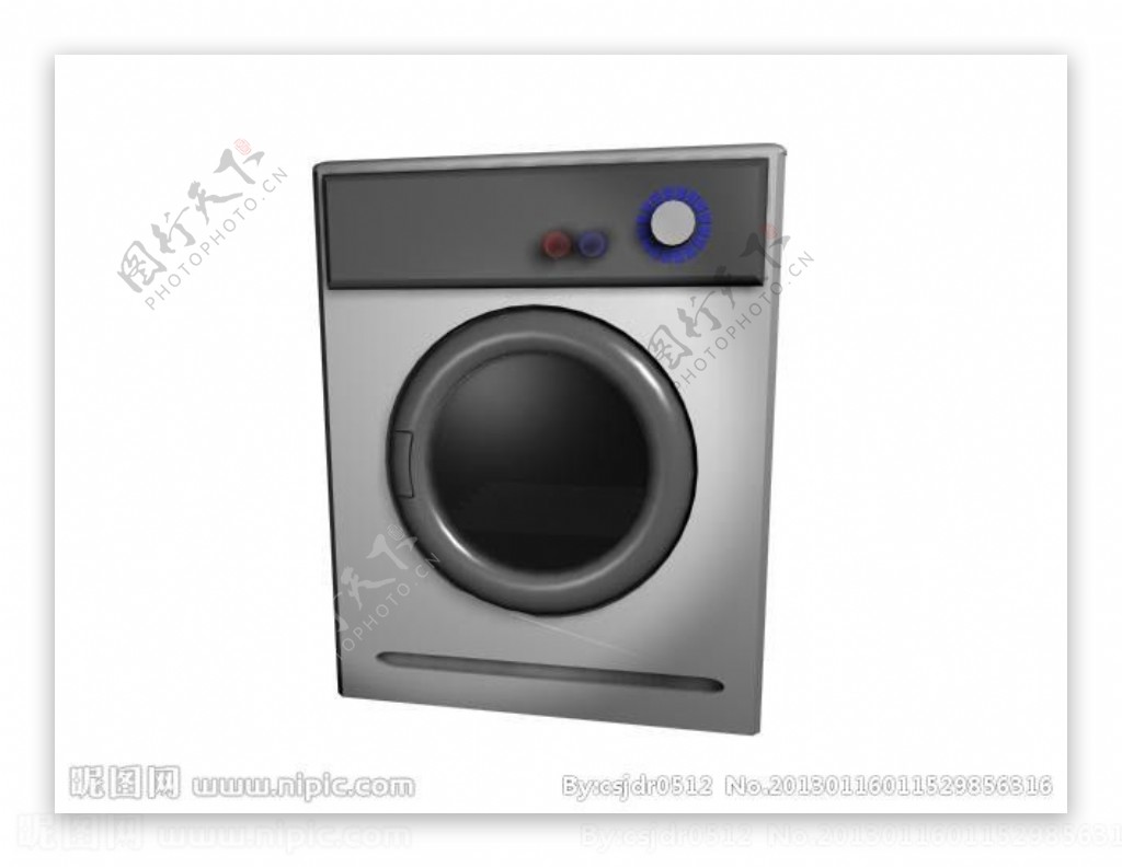 洗衣机模型图片