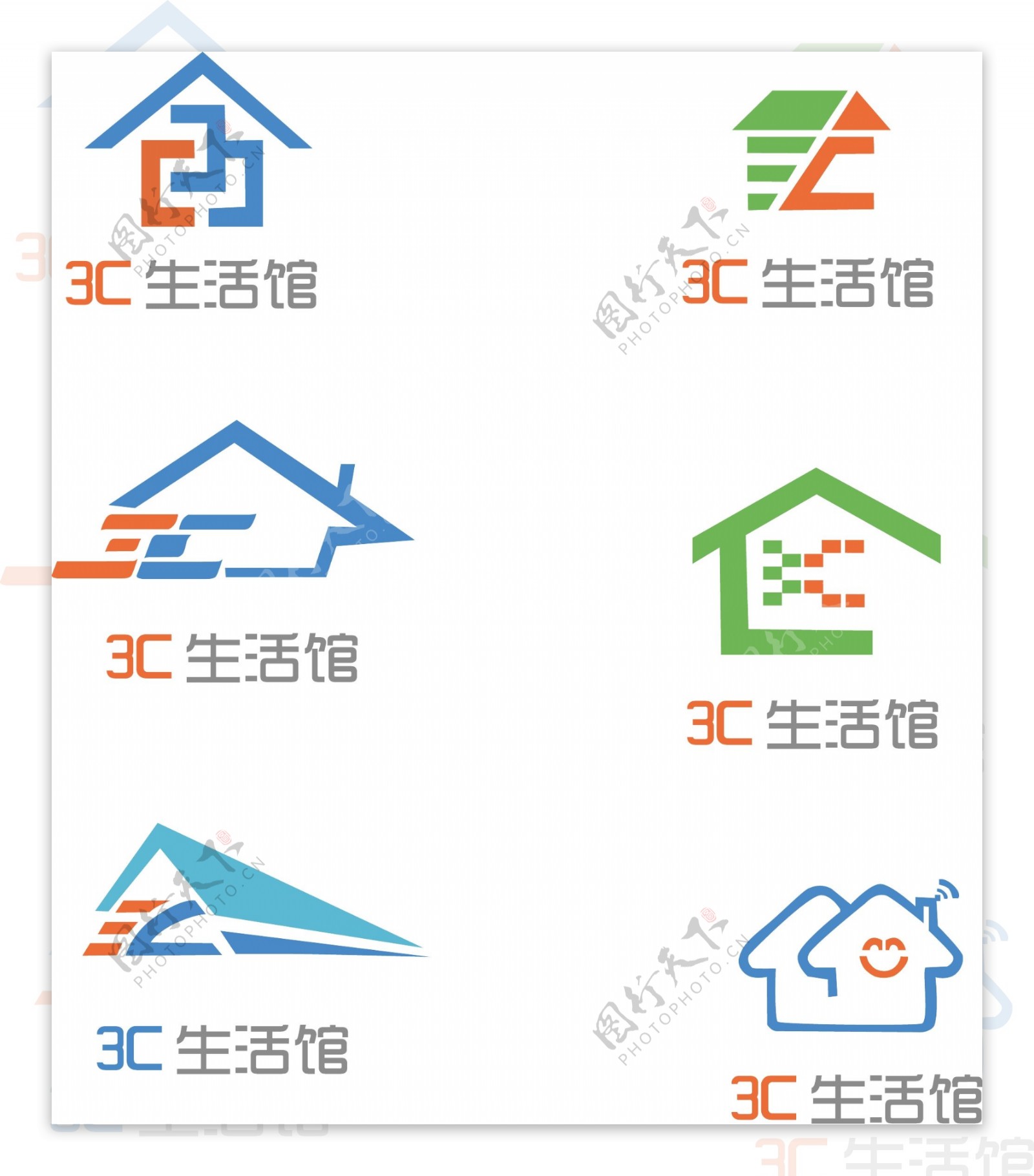 3C生活馆LOGO图片