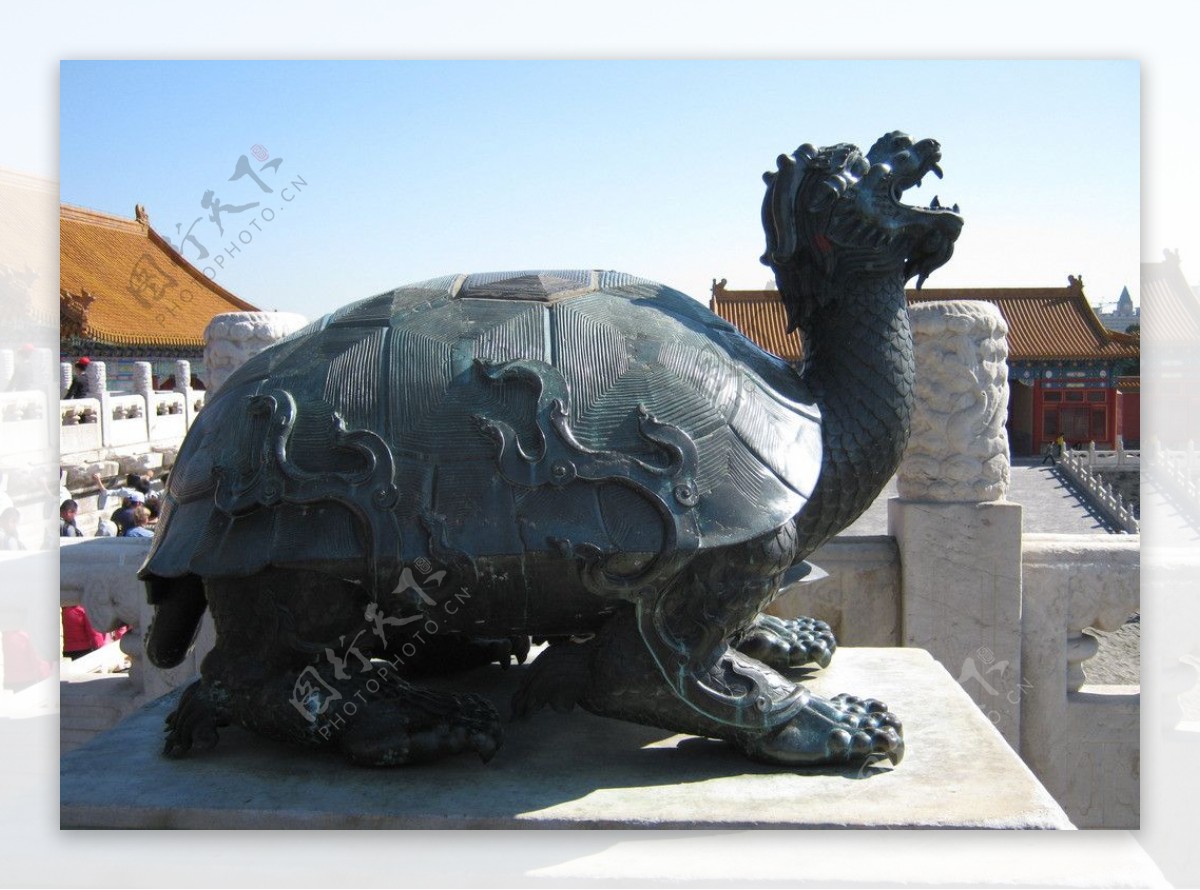 故宫铜龟图片