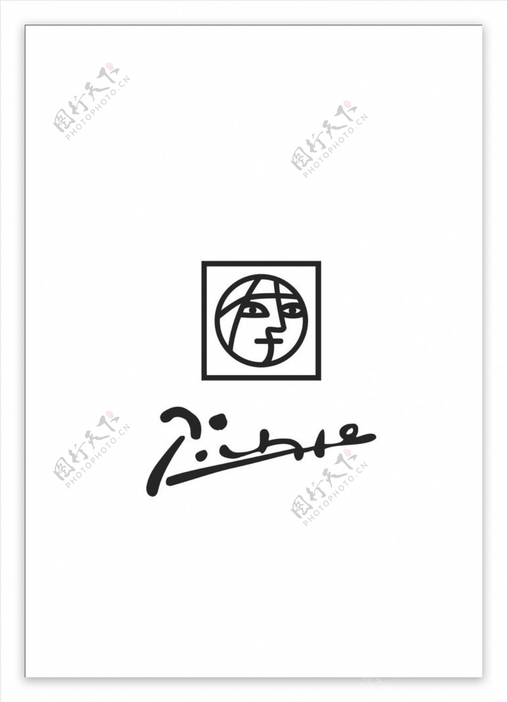 毕加索logo图片