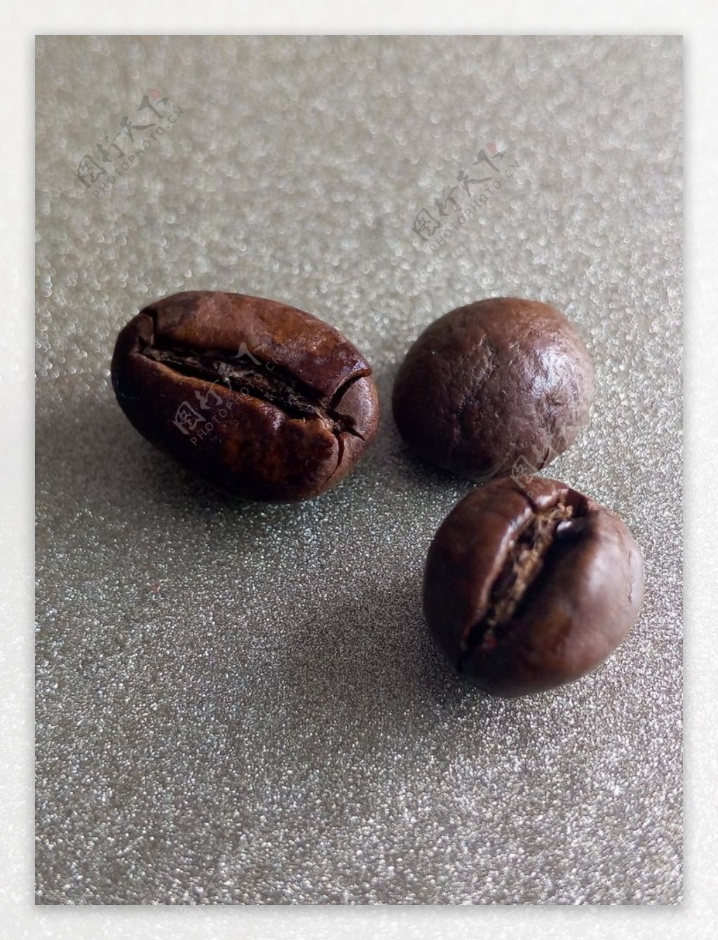 咖啡豆微距特写咖啡图片