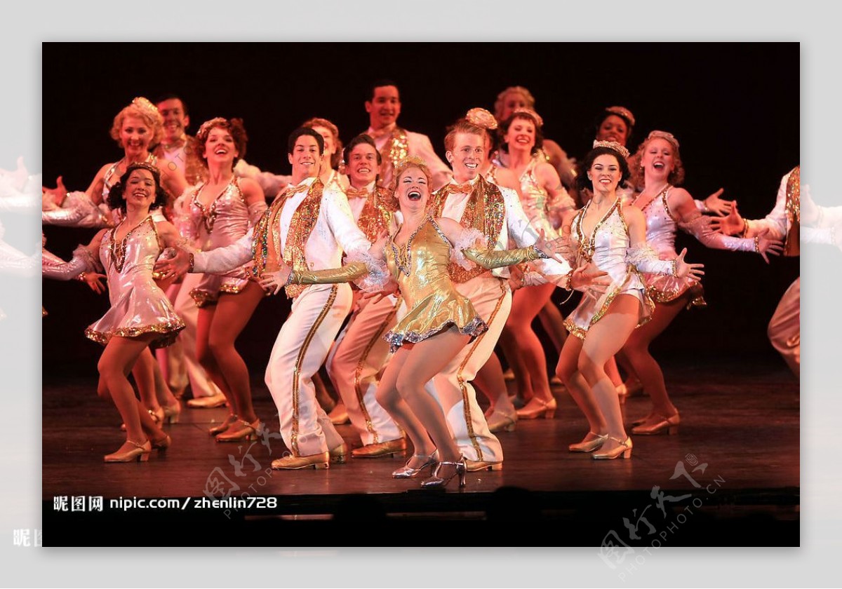 百老汇的歌舞剧四十二街图片