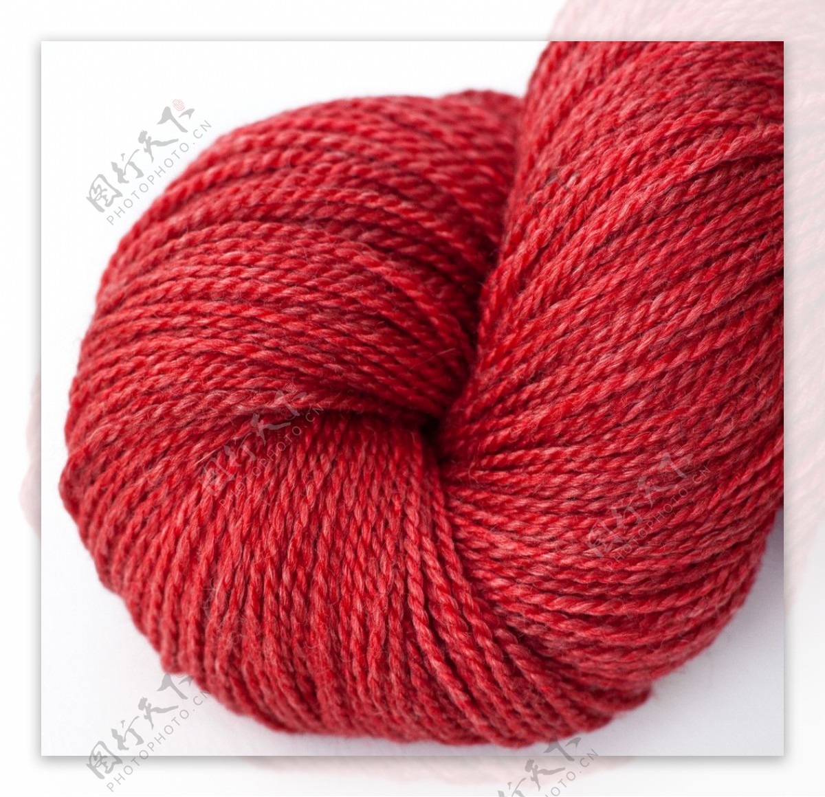 红色羊毛线团图片