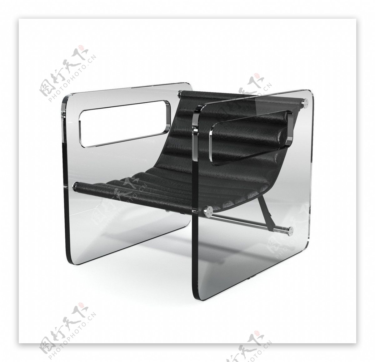 现代座椅带玻璃图片