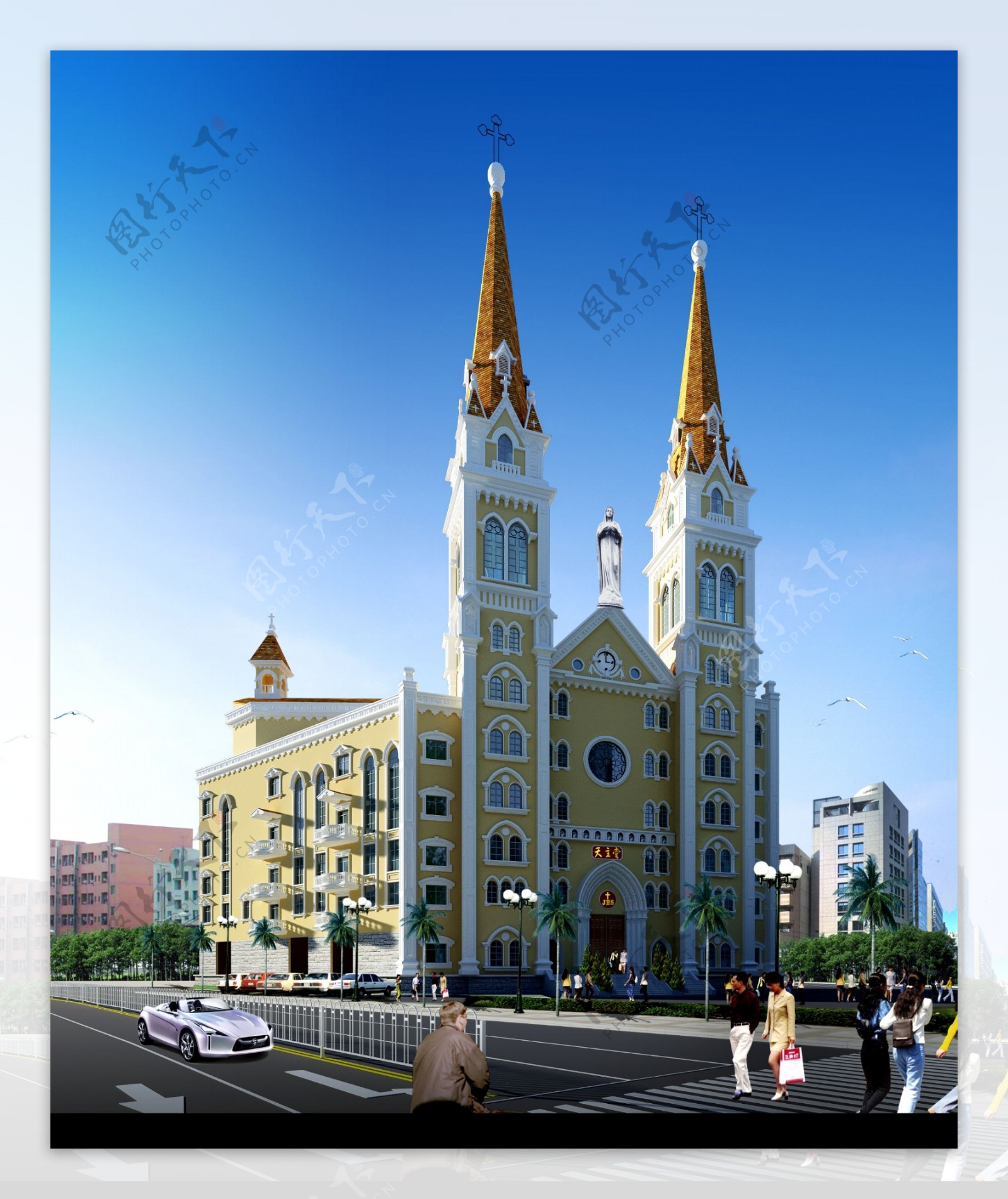深圳保安天主教堂图片