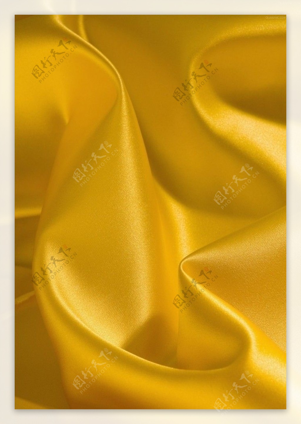 黄色丝绸图片