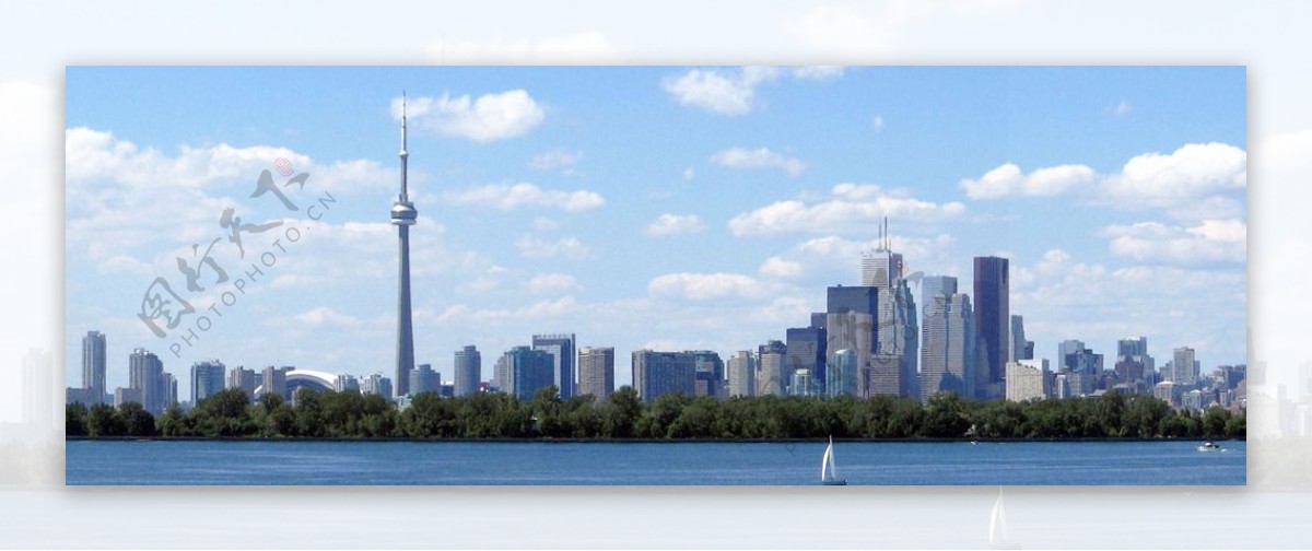 加拿大城市天际线图片